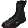Kickers Stiefel MEETICKZIP 814384-50-82 In Schwarz -Modeschuh Geschäft kickers stiefel meetickzip 814384 50 82 in schwarz