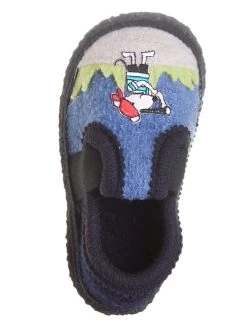 Filz-Hausschuhe "Julian" In Blau/ Bunt 8 Filz-Hausschuhe "Julian" In Blau/ Bunt -Modeschuh Geschäft kitz pichler filz hausschuhe julian in blau bunt 2