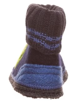 Hausschuhe "Alien" In Dunkelblau -Modeschuh Geschäft kitz pichler hausschuhe alien in dunkelblau 2