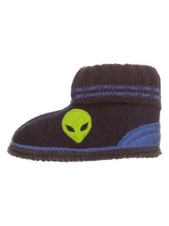 Hausschuhe "Alien" In Dunkelblau