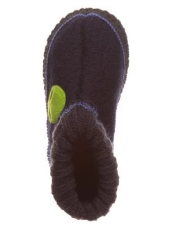 Hausschuhe "Alien" In Dunkelblau -Modeschuh Geschäft kitz pichler hausschuhe alien in dunkelblau 3