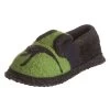 Hausschuhe "Bobby - Dino" In Grün/ Anthrazit