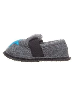 Hausschuhe "Bobby - Stern" In Grau