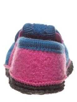 Hausschuhe "Einhorn" In Blau/ Rosa -Modeschuh Geschäft kitz pichler hausschuhe einhorn in blau rosa 2