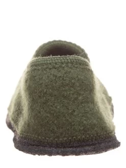 Hausschuhe "Klaus" In Khaki -Modeschuh Geschäft kitz pichler hausschuhe klaus in khaki 2
