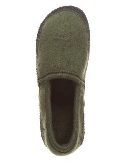 Hausschuhe "Klaus" In Khaki -Modeschuh Geschäft kitz pichler hausschuhe klaus in khaki 3