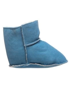 Lammfellboots "Zu" In Hellblau -Modeschuh Geschäft kitz pichler lammfellboots zu in hellblau 1
