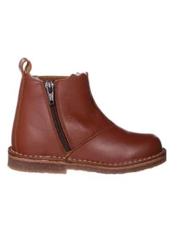 Leder-Chelsea-Boots In Braun -Modeschuh Geschäft kmins leder chelsea boots in braun 1