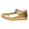 Leder-Spangenballerinas In Gold