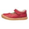 Leder-Spangenballerinas In Rot