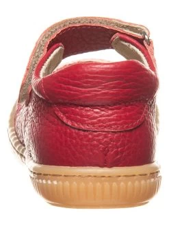 Leder-Spangenballerinas In Rot -Modeschuh Geschäft kmins leder spangenballerinas in rot 2