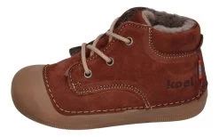 Lauflernschuhe AVA BIO NUBUK LAMBSWOOL In Braun -Modeschuh Geschäft koel lauflernschuhe ava bio nubuk lambswool in braun 1