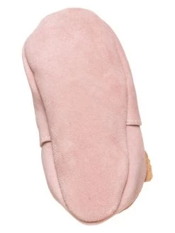 Leder-Krabbelschuhe In Rosa -Modeschuh Geschäft lamino leder krabbelschuhe in rosa 4