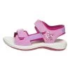 Leder-Sandalen In Pink