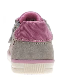 Leder-Sneakers In Grau -Modeschuh Geschäft lamino leder sneakers in grau 3