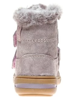 Leder-Winterboots In Mauve -Modeschuh Geschäft lamino leder winterboots in mauve 3