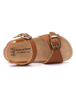 Sandalen In Hellbraun -Modeschuh Geschäft little sky sandalen in hellbraun 3