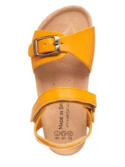 Sandalen In Senf -Modeschuh Geschäft little sky sandalen in senf 3