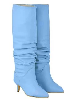 Stiefel In Blau -Modeschuh Geschäft lizza shoes stiefel in blau 2