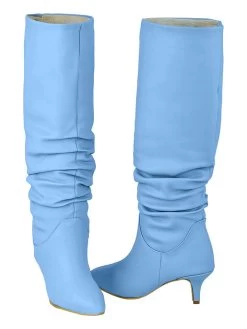 Stiefel In Blau -Modeschuh Geschäft lizza shoes stiefel in blau 4