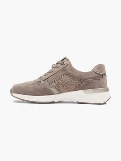Komfort Schnürer Taupe -Modeschuh Geschäft medicus komfort schnurer taupe 1