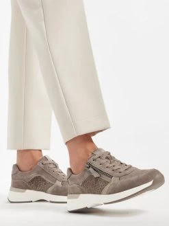 Komfort Schnürer Taupe -Modeschuh Geschäft medicus komfort schnurer taupe 6