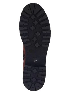 Mustang Leder-Boots In Hellbraun -Modeschuh Geschäft mustang leder boots in hellbraun 6