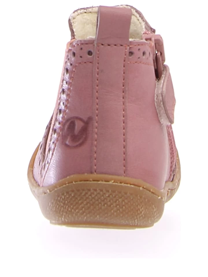 Naturino Leder-Boots "War" In Rosa 4 Naturino Leder-Boots "War" In Rosa – Bild 2