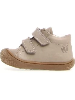 Naturino Leder-Sneakers "Coco" In Taupe