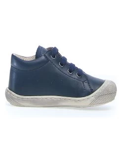 Naturino Leder-Sneakers "Gloss" In Dunkelblau