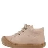 Naturino Leder-Sneakers In Beige -Modeschuh Geschäft naturino leder sneakers in beige