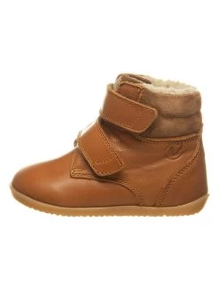 Naturino Leder-Winterboots "Pluid" In Hellbraun
