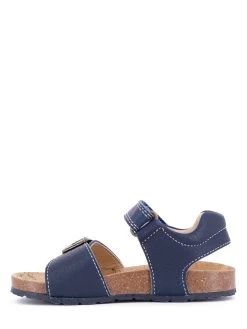 Pablosky Leder-Sandalen In Blau -Modeschuh Geschäft pablosky leder sandalen in blau 1