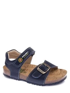 Pablosky Leder-Sandalen In Blau -Modeschuh Geschäft pablosky leder sandalen in blau 4