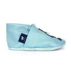 Krabbelschuhe / Lederpuschen Mit Pinguin In Hellblau / Weiß 9 Krabbelschuhe / Lederpuschen Mit Pinguin In Hellblau / Weiß -Modeschuh Geschäft pantau its a small world krabbelschuhe lederpuschen mit pinguin in hellblau weiss 3