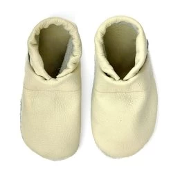 Lauflernschuhe / Lederpuschen Uni Beige -Modeschuh Geschäft pantau its a small world lauflernschuhe lederpuschen uni beige 2