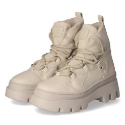 Paul Green Schnürstiefeletten In Beige