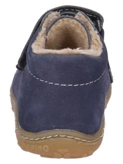 Leder-Boots "Crusty" In Dunkelblau -Modeschuh Geschäft pepino leder boots crusty in dunkelblau 3