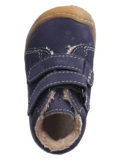 Leder-Boots "Crusty" In Dunkelblau -Modeschuh Geschäft pepino leder boots crusty in dunkelblau 7