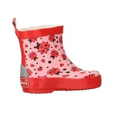 Playshoes Gummistiefel Halbschaft Marienkäfer In Rosa -Modeschuh Geschäft playshoes gummistiefel halbschaft marienkafer in rosa 2