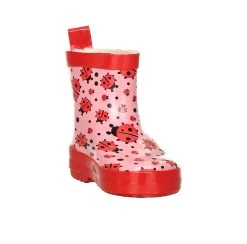 Playshoes Gummistiefel Halbschaft Marienkäfer In Rosa -Modeschuh Geschäft playshoes gummistiefel halbschaft marienkafer in rosa 3