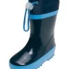Playshoes Gummistiefel In Dunkelblau/ Hellblau -Modeschuh Geschäft playshoes gummistiefel in dunkelblau hellblau