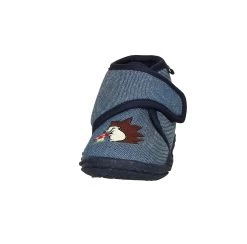 Playshoes Hausschuh Igel In Jeansblau -Modeschuh Geschäft playshoes hausschuh igel in jeansblau 4