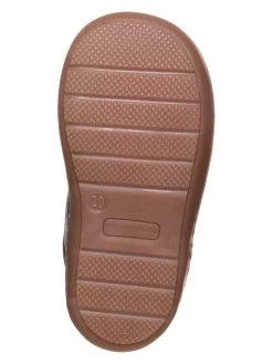 Pom Pom Leder-Sneakers In Dunkelblau -Modeschuh Geschäft pom pom leder sneakers in dunkelblau 4