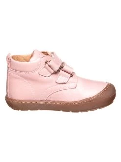 Pom Pom Leder-Sneakers In Rosa -Modeschuh Geschäft pom pom leder sneakers in rosa 1