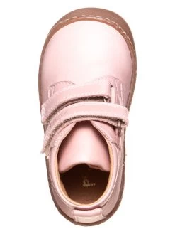 Pom Pom Leder-Sneakers In Rosa -Modeschuh Geschäft pom pom leder sneakers in rosa 3