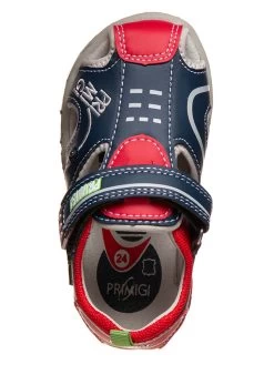 Primigi Halbsandalen In Dunkelblau/ Rot -Modeschuh Geschäft primigi halbsandalen in dunkelblau rot 3