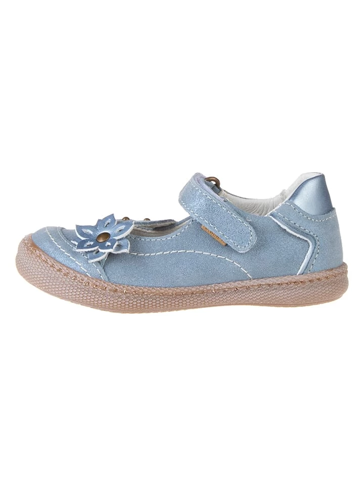 Primigi Leder-Ballerinas In Blau 3 Primigi Leder-Ballerinas In Blau