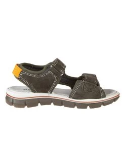 Primigi Leder-Sandalen In Khaki -Modeschuh Geschäft primigi leder sandalen in khaki 1