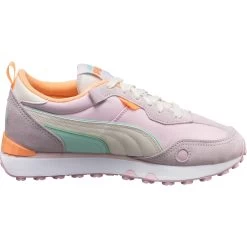 Puma Schuhe Rider FV In Pink Lady Lavender Fog -Modeschuh Geschäft puma schuhe rider fv in pink lady lavender fog 3